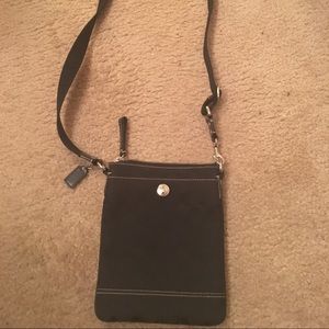 Coach cross body purse